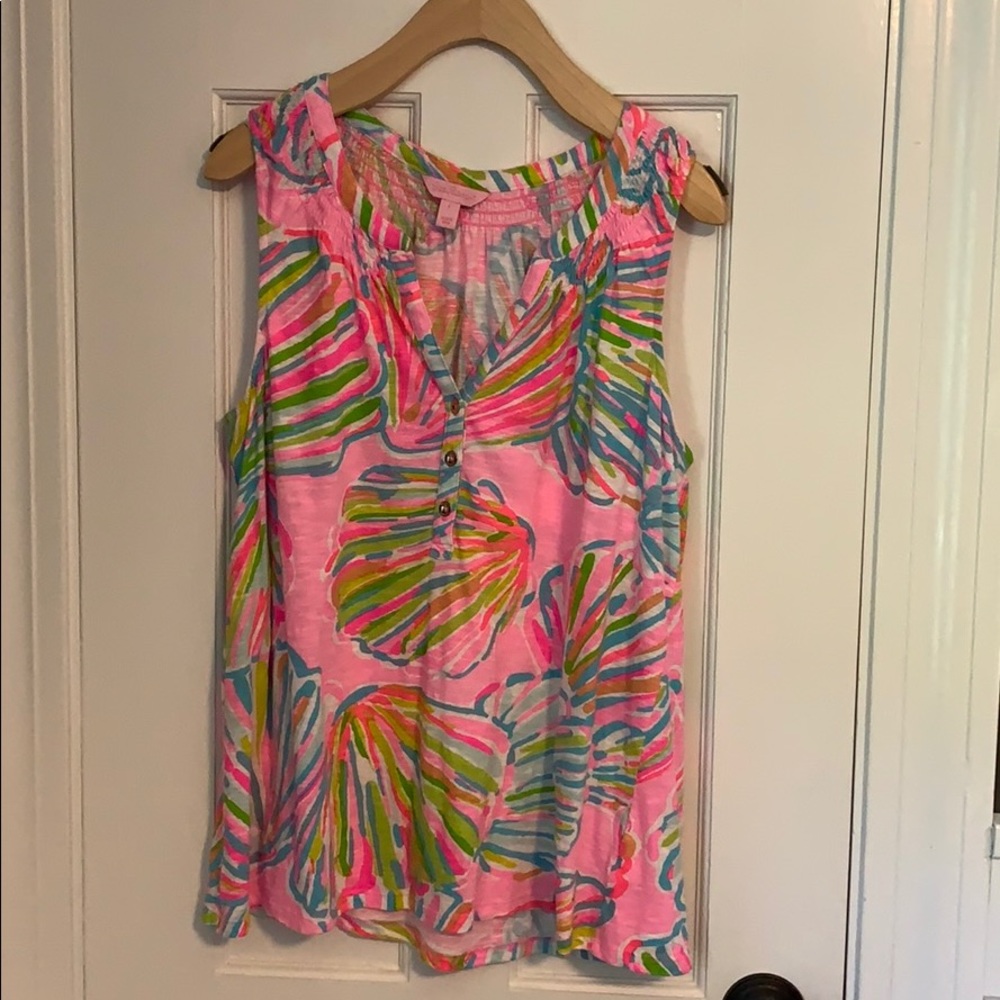 Lily pulitzer sleeveless top